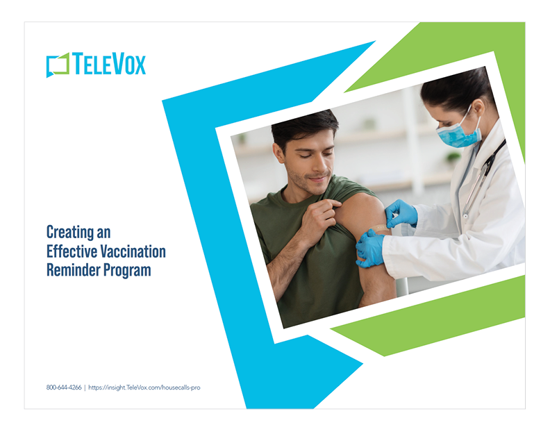 TeleVox eBook - Creating an Effective Vaccination Reminder Program (Thumbnails)