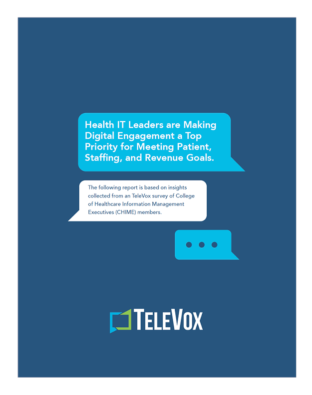 TeleVox eBook - Health IT Lears are Making Digital Engagement a Top Priority (Thumbnails)